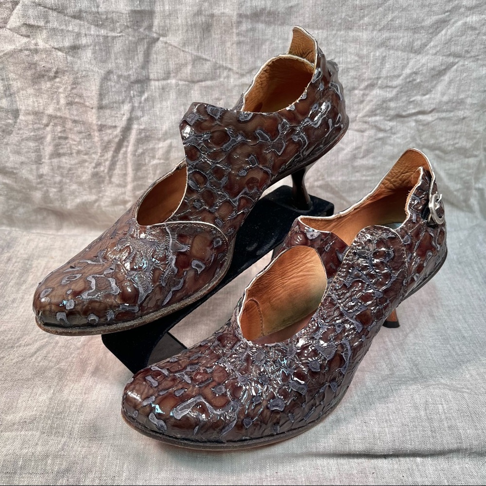 Cydwoq vintage patent leather heels 36 US6 - Picture 1 of 6